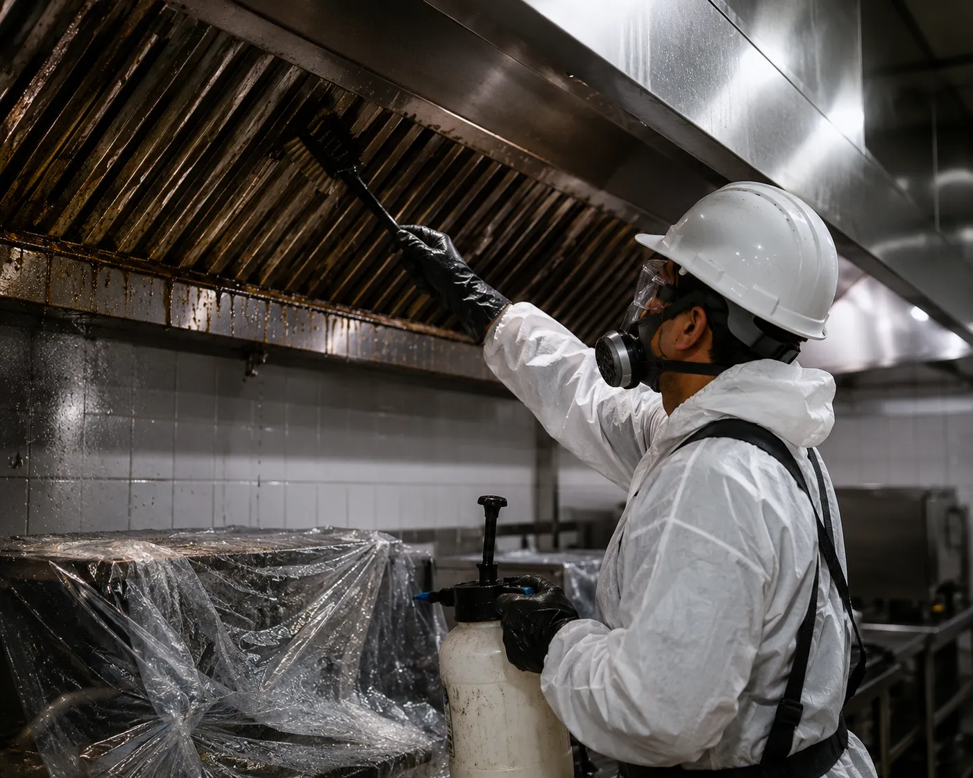 Limpeza de coifas e dutos de exaustão de cozinhas comerciais em Fortaleza